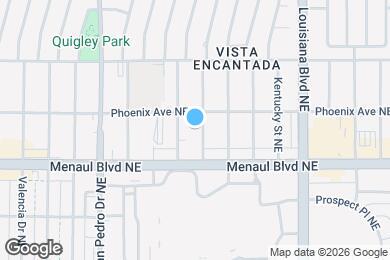 Map image of the property - 2625 Florida St NE