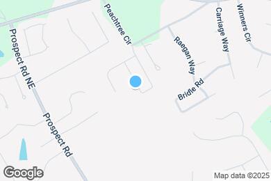 Map image of the property - 1843 Jameson Cir NE