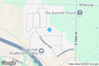 Map image of the property - 2733 W Kilimanjaro Way