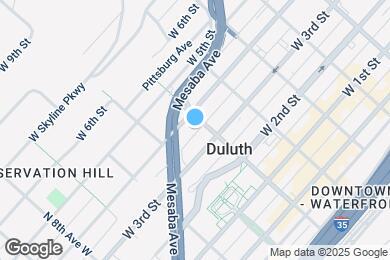 Map image of the property - 317 1/2 N 4th Ave W