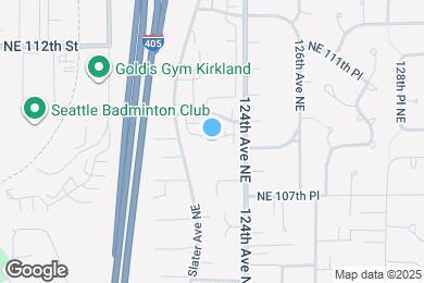 Map image of the property - 12223 NE 109th Way