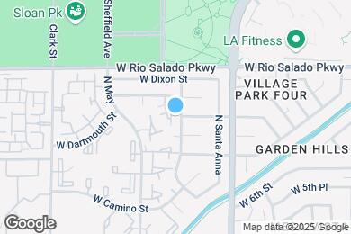 Map image of the property - 712 N Santa Barbara #16