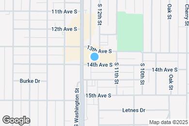 Map image of the property - 1206 14th Ave S
