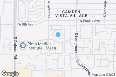 Map image of the property - 1730 W Emelita Ave