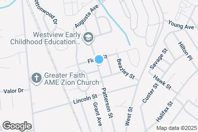 Map image of the property - 1117 Patterson St