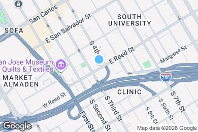 Map image of the property - 135 E Reed St