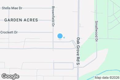 Map image of the property - 1317 Nicole Way