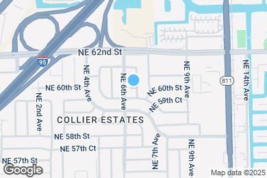 Map image of the property - 5951 NE 6th Terrace
