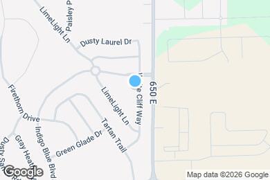 Map image of the property - 3696 White Cliff Way