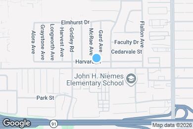 Map image of the property - 11512 Harvard Dr