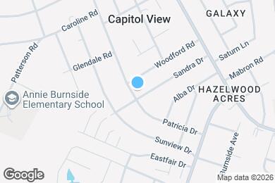 Map image of the property - 1605 Sandra Dr