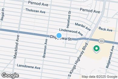 Map image of the property - 5024 Chippewa St