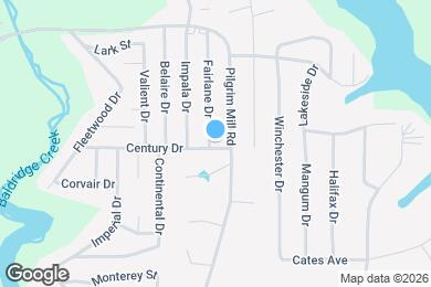 Map image of the property - 3425 Century Dr