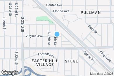 Map image of the property - 2800 Virginia Ave