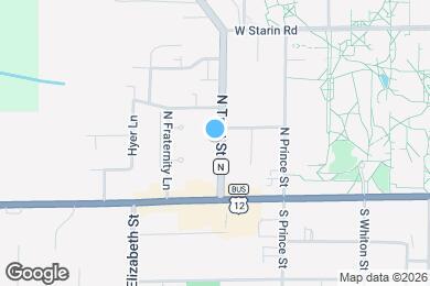 Map image of the property - 158 N Tratt St