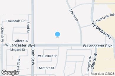 Map image of the property - Desert Meadows Townhomes