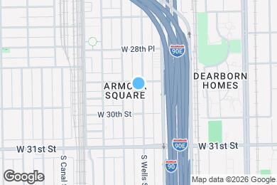 Map image of the property - 2914 S Wells St