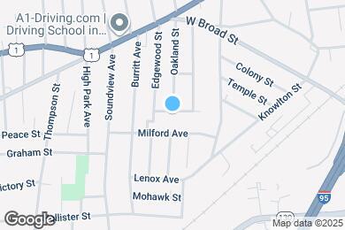 Map image of the property - 121 Oakland Pl