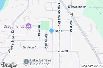 Map image of the property - 1018 Bonnie Brae Ln