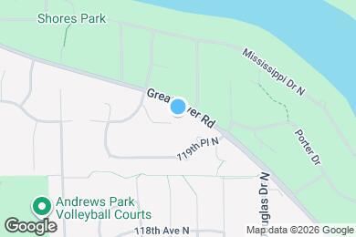 Map image of the property - 11956 Castle Rock Ct N
