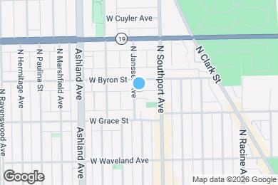 Map image of the property - 3843 N Janssen Ave