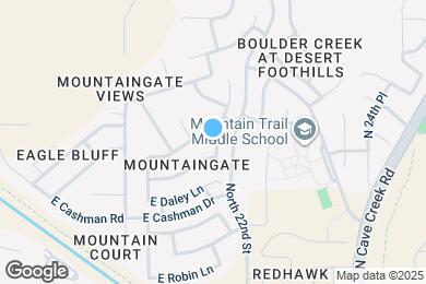 Map image of the property - 2115 E Cielo Grande Ave