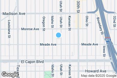 Map image of the property - 4432 Utah St