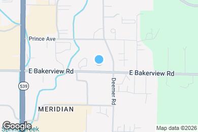 Map image of the property - New Construction Luxury Townhomes - 352 E. Bakerview Road