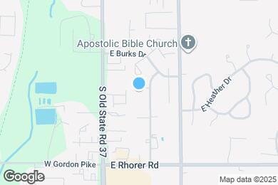 Map image of the property - 158 E Willow Ct