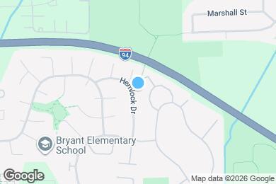 Map image of the property - 2169 Hemlock Dr