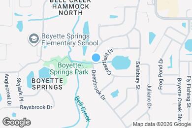Map image of the property - 10416 Deepbrook Dr