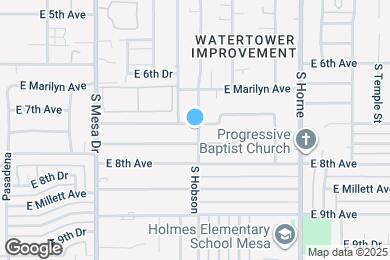Map image of the property - 561 E Franklin Ave