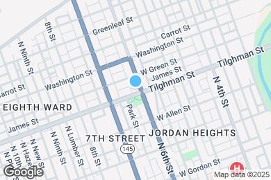 Map image of the property - 706 N 6th St