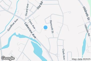 Map image of the property - 100 Cass Ave