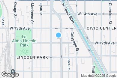 Map image of the property - Art District Flats