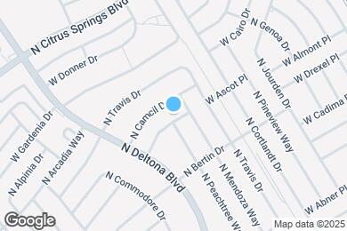 Map image of the property - 9434 N Manashee Dr