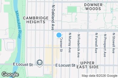 Map image of the property - 3039 N Cramer St