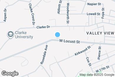 Map image of the property - 945 W Locust St