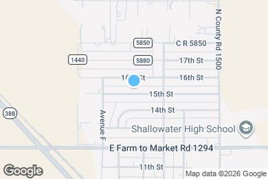 Map image of the property - 707 15th St