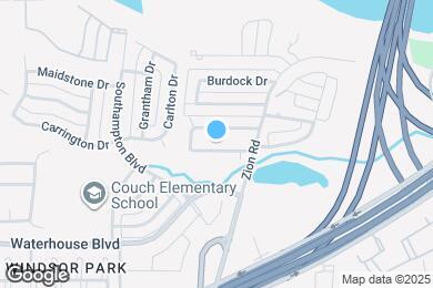 Map image of the property - 4613 Bayberry Ln