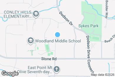 Map image of the property - 2693 Stoneview Terrace