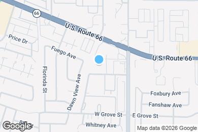 Map image of the property - 151 Drake St