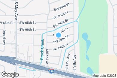 Map image of the property - 2605 SW 68th St