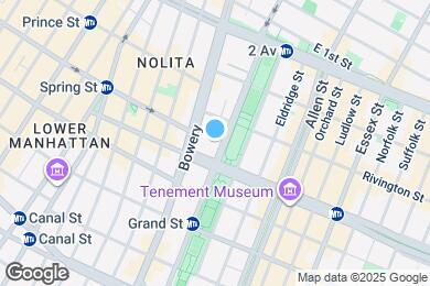 Map image of the property - 163 Chrystie St