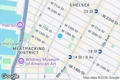 Map image of the property - 346 W 17th St