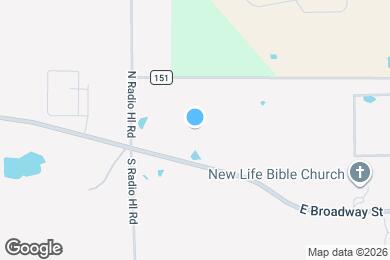 Map image of the property - Rock Creek Apartments