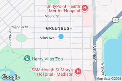 Map image of the property - 1133 Vilas Ave