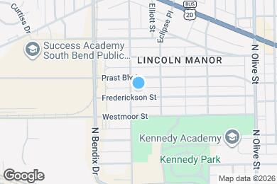 Map image of the property - 2913 Fredrickson St