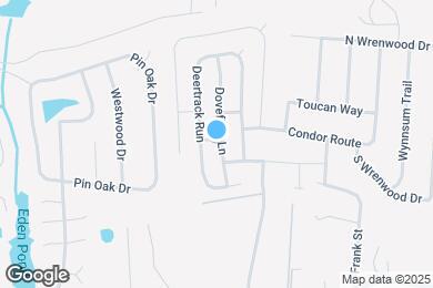 Map image of the property - 831 Dovefield Ln