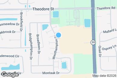 Map image of the property - 1424 Westhampton Dr
